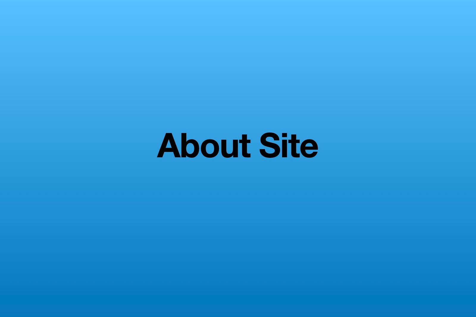 about